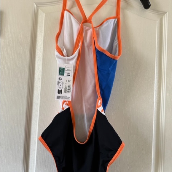 ARENA Performance Icons Panel Women's Swimsuit Super FlT Back 38 NWT - Picture 7 of 7